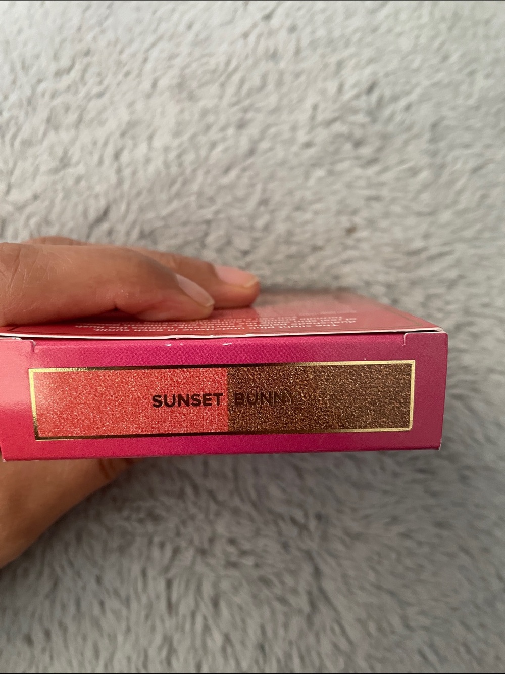 Too Faced Sun Bunny Blushing Bronzer - Pink and Gold Packaging - Picture 5 of 7